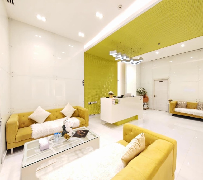 elegant lobby